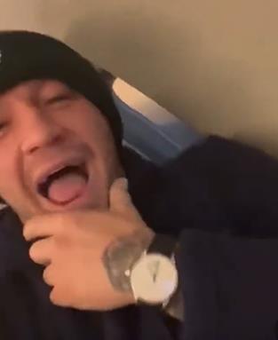 Conor McGregor's cocky, two-word reply to 'conceding loss' after a spat with PJ Galagher and Paul McGrath