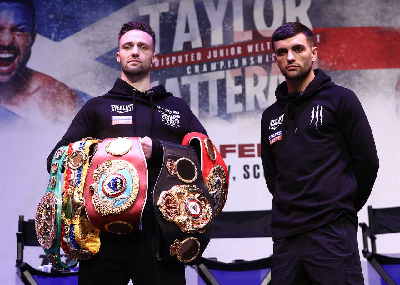 Josh Taylor vs Jack Catterall 2: ON as fighters sign up for grudge Glasgow world championship rematches in March