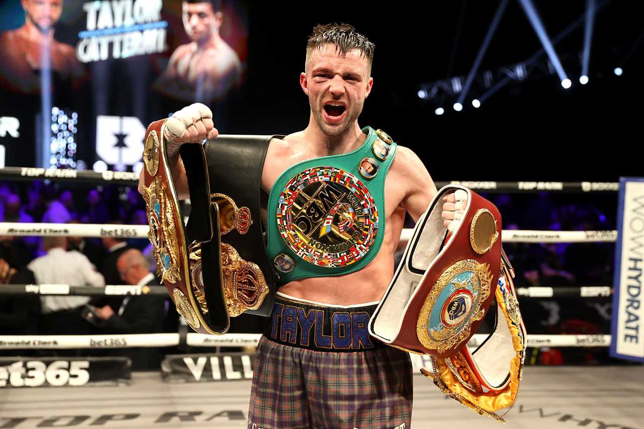 Josh Taylor vs Jack Catterall 2: ON as fighters sign up for grudge Glasgow world championship rematches in March