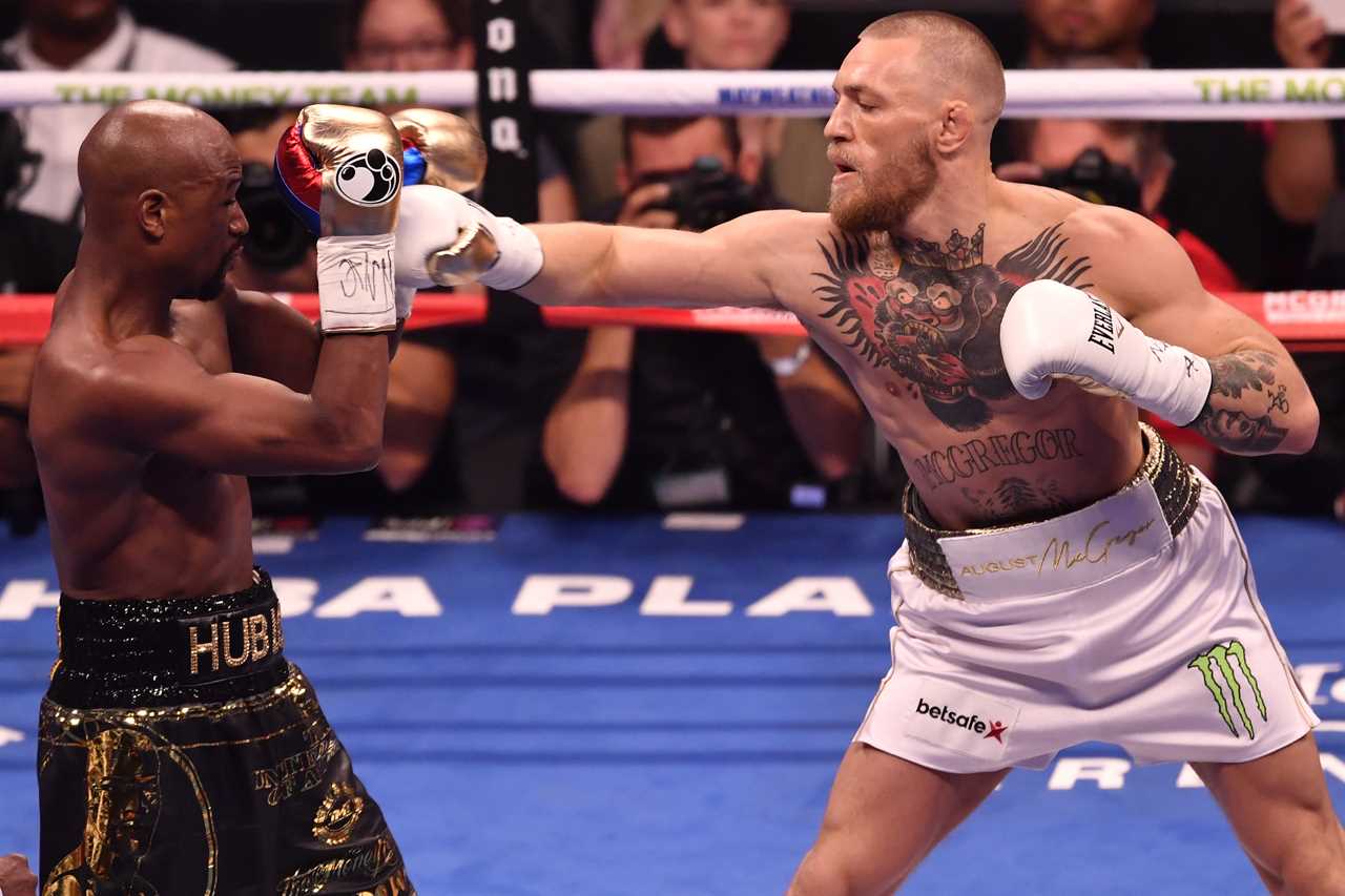 Conor McGregor claims he 'carried Floyd Mayweather' in a boxing match as UFC star Nate Diaz battles online