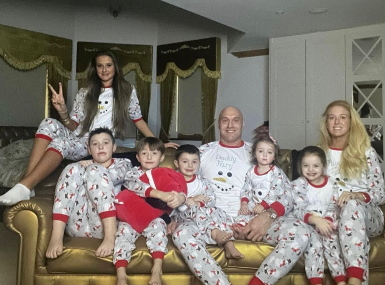 Tyson Fury and Lionel Messi join Premier League stars enjoying Christmas celebrations with family and friends