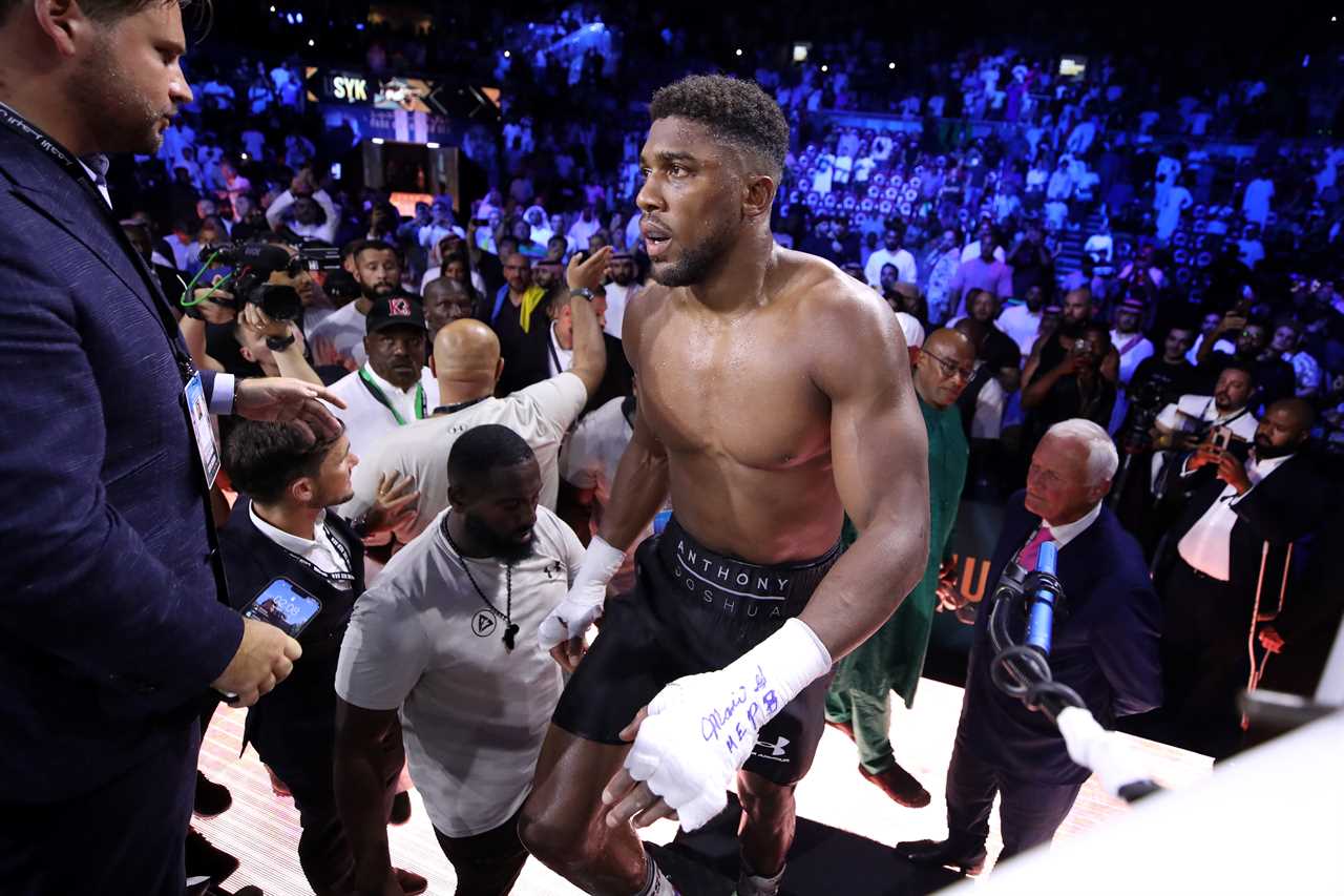 Anthony Joshua vows to become a three-time heavyweight champ as he targets career rebuild after failed Tyson Fury fight