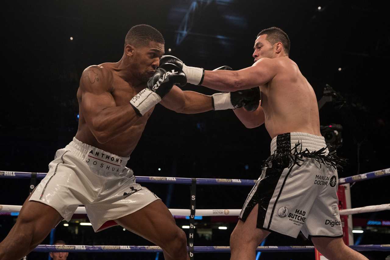 Anthony Joshua, Dillian Whyte and Joe Joyce called out for brutal heavyweight clashes by rival Joseph Parker