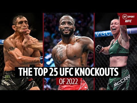 The Top 25 UFC Knockouts of 2022  Edwards v Usman, Chandler v Ferguson, Meatball Molly and more KOs