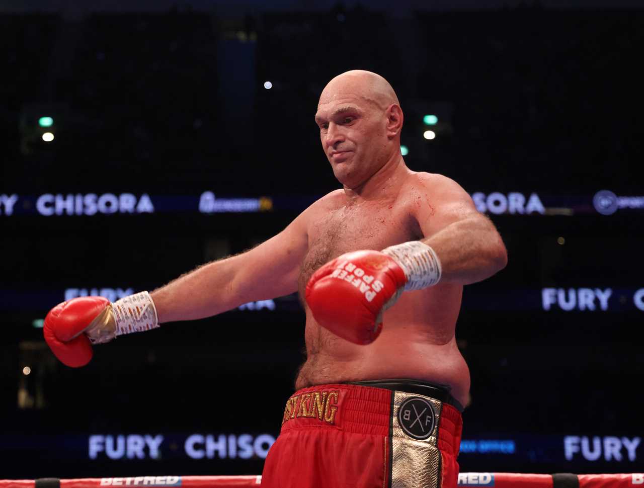 Tyson Fury opens up on first ever fight in pair of Donald Duck trackies that fell down whenever he threw a punch