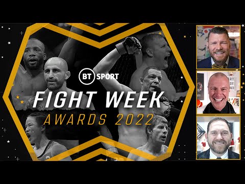 2022 Fight Week Awards 🏆 Michael Bisping, Adam Catterall & Nick Peet Crown BT Sport UFC Winners 👑