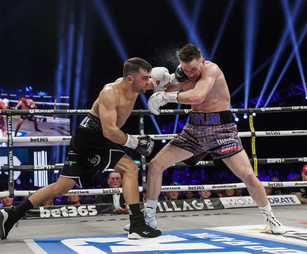 Josh Catterall is ready to plunge back into the deep end against Josh Taylor, after having ice-cold swimming with Lauren