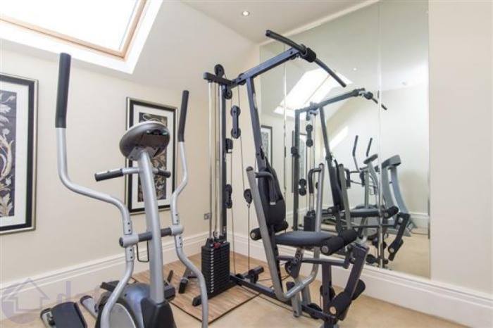 The property also boasts a gym so McGregor can stay fit