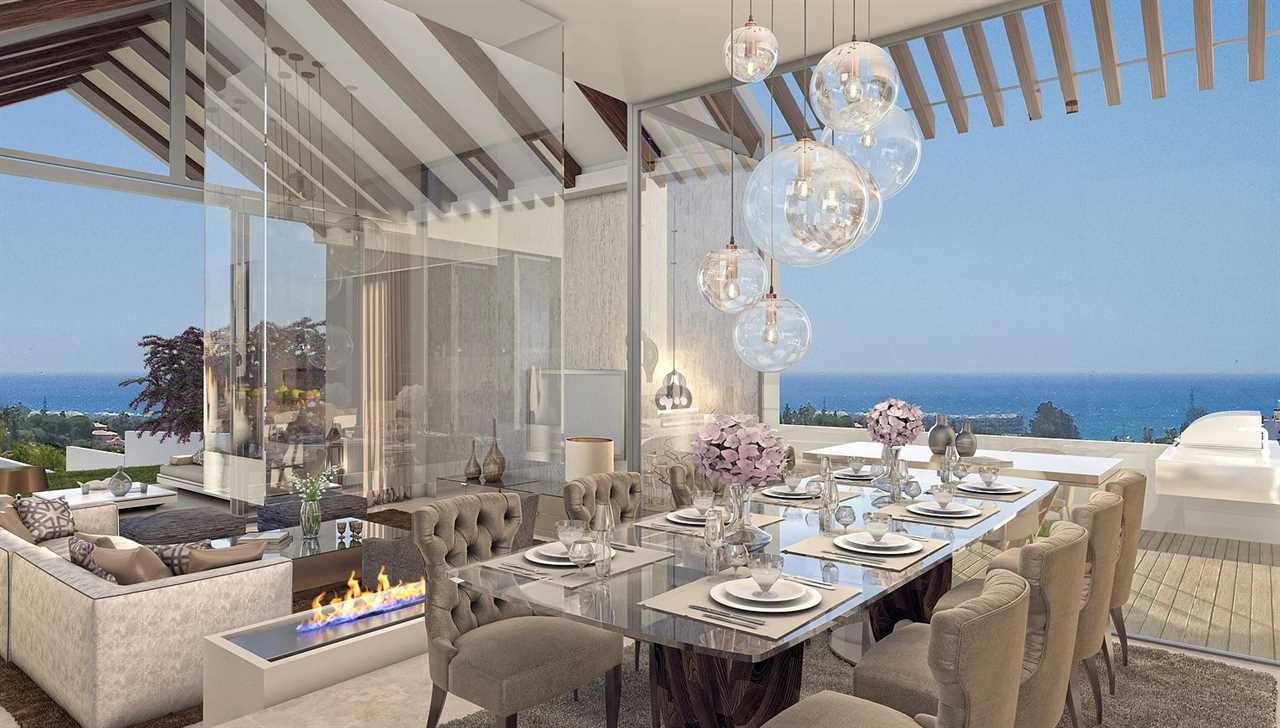 The house is in The Heights, a luxury development that boasts wonderful views of the Mediterranean