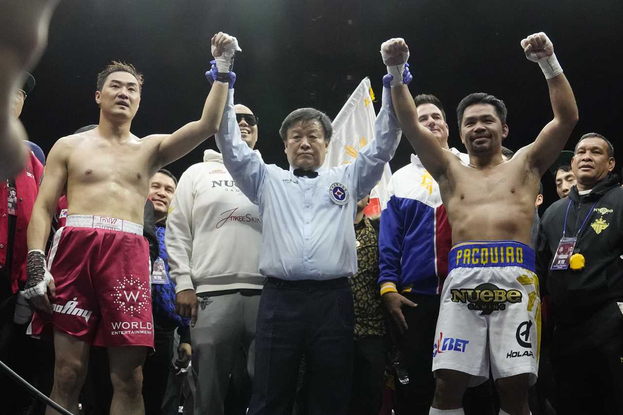 Manny Pacquiao (44), announces his boxing return to MMA promotion Rizin, and teases the next fight against an ex-UFC star