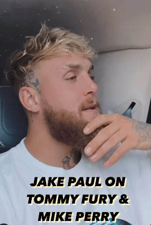 He's still ducking - Jake Paul claims Tommy Fury is running again and teases a fight with former UFC star Mike Perry