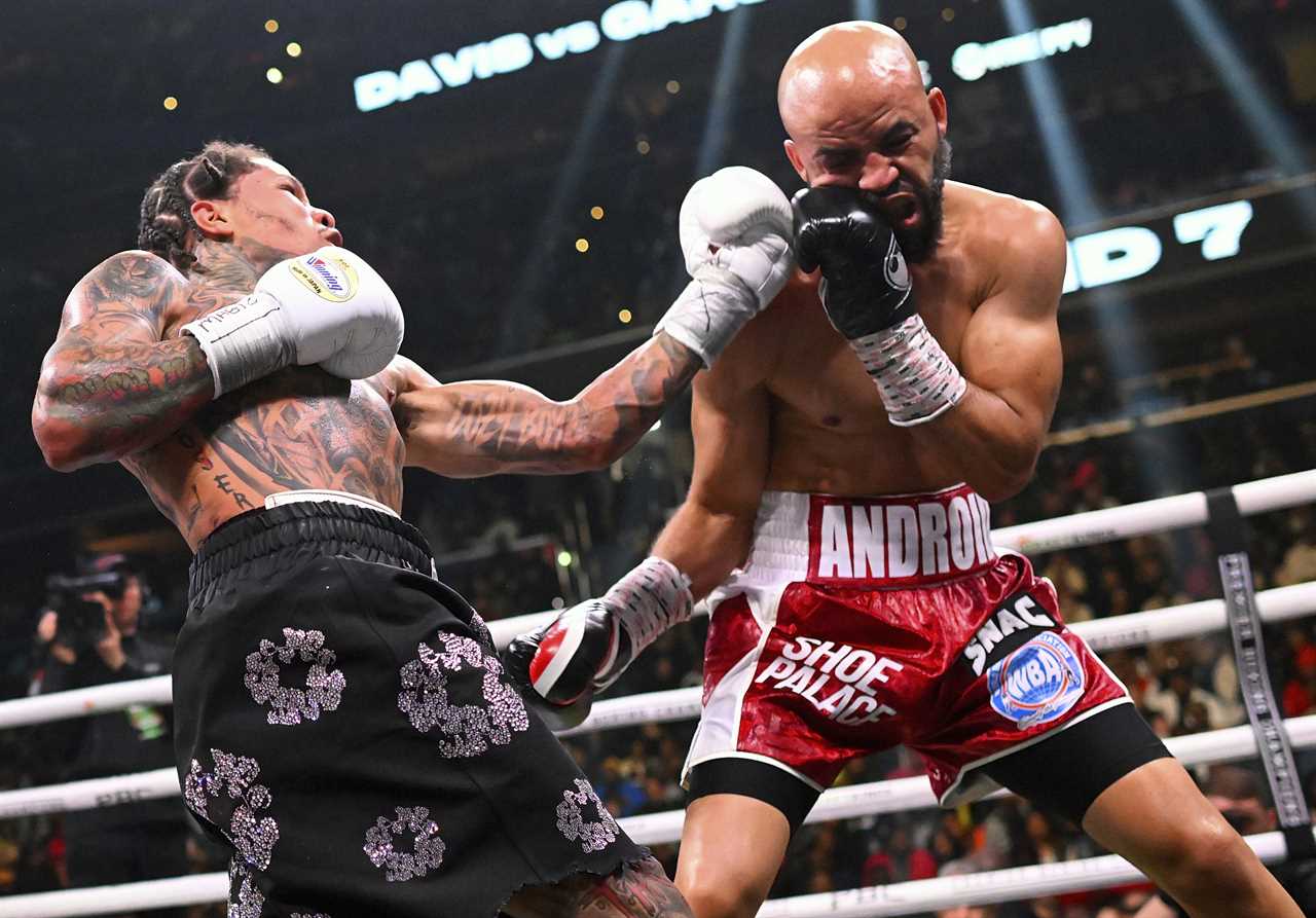 After battering his opponent, Gervonta Davis stops Hector Luis Garcia in the eighth round.