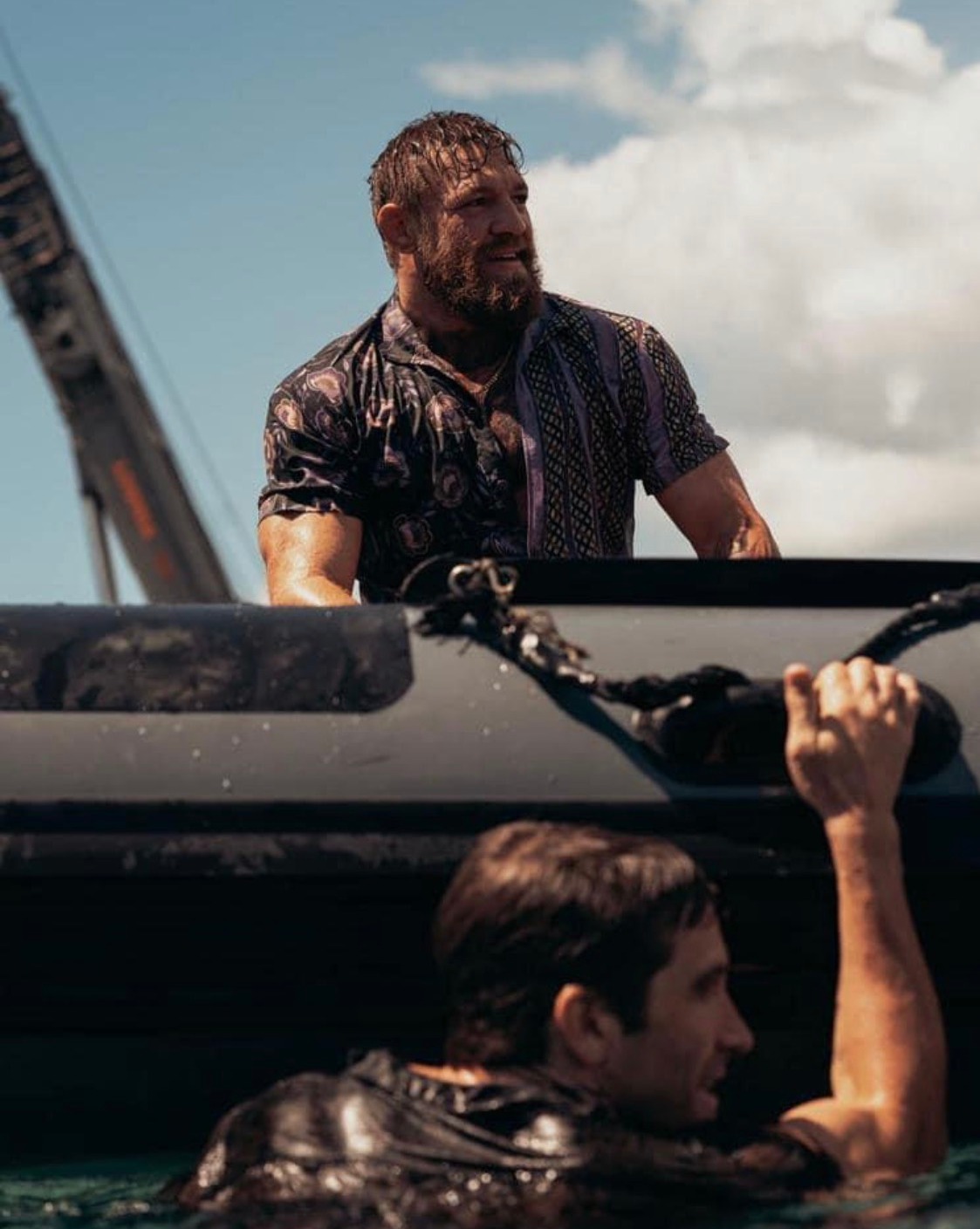 Conor McGregor and Jake Gyllenhaal share jaw-dropping images of the upcoming Amazon Prime Road House remake movie