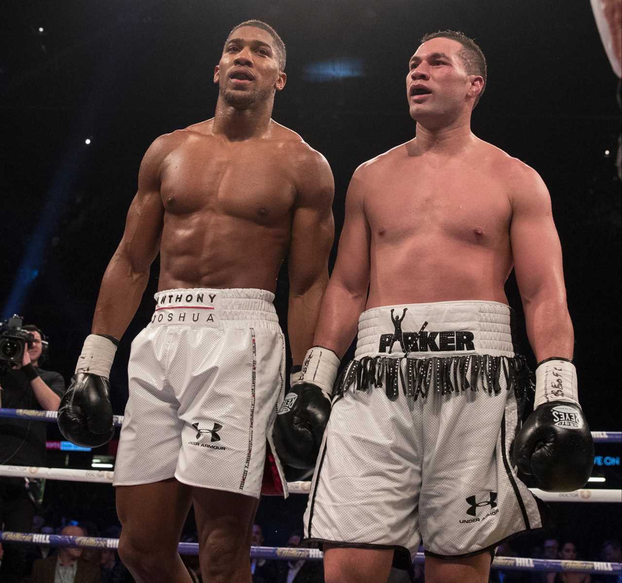 Joseph Parker calls Anthony Joshua for a rematch, as the two heavyweights try to rebuild their boxing careers