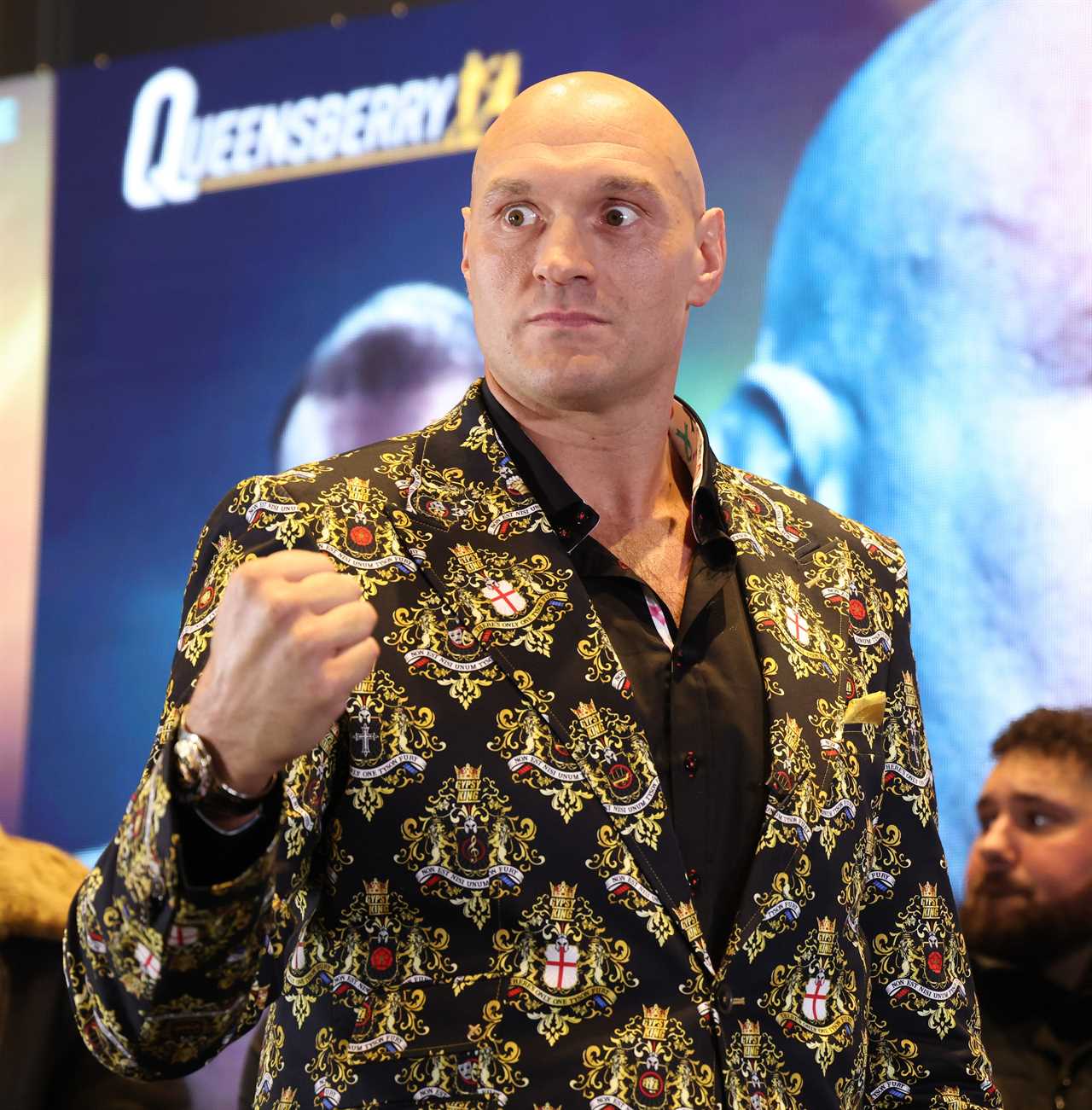 Tyson Fury, a 'SPENT' is told by Joe Joyce to stay away from him after complaining of sore elbows and arms.