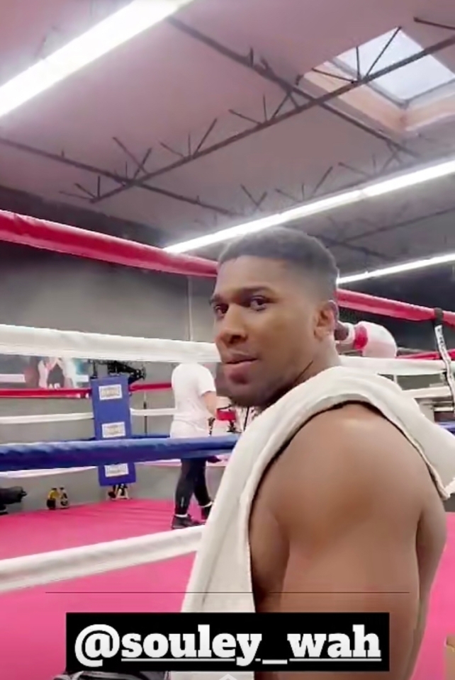 Anthony Joshua PICKS a new trainer. Brit will fly out next week to begin camp for the April 1 fight.