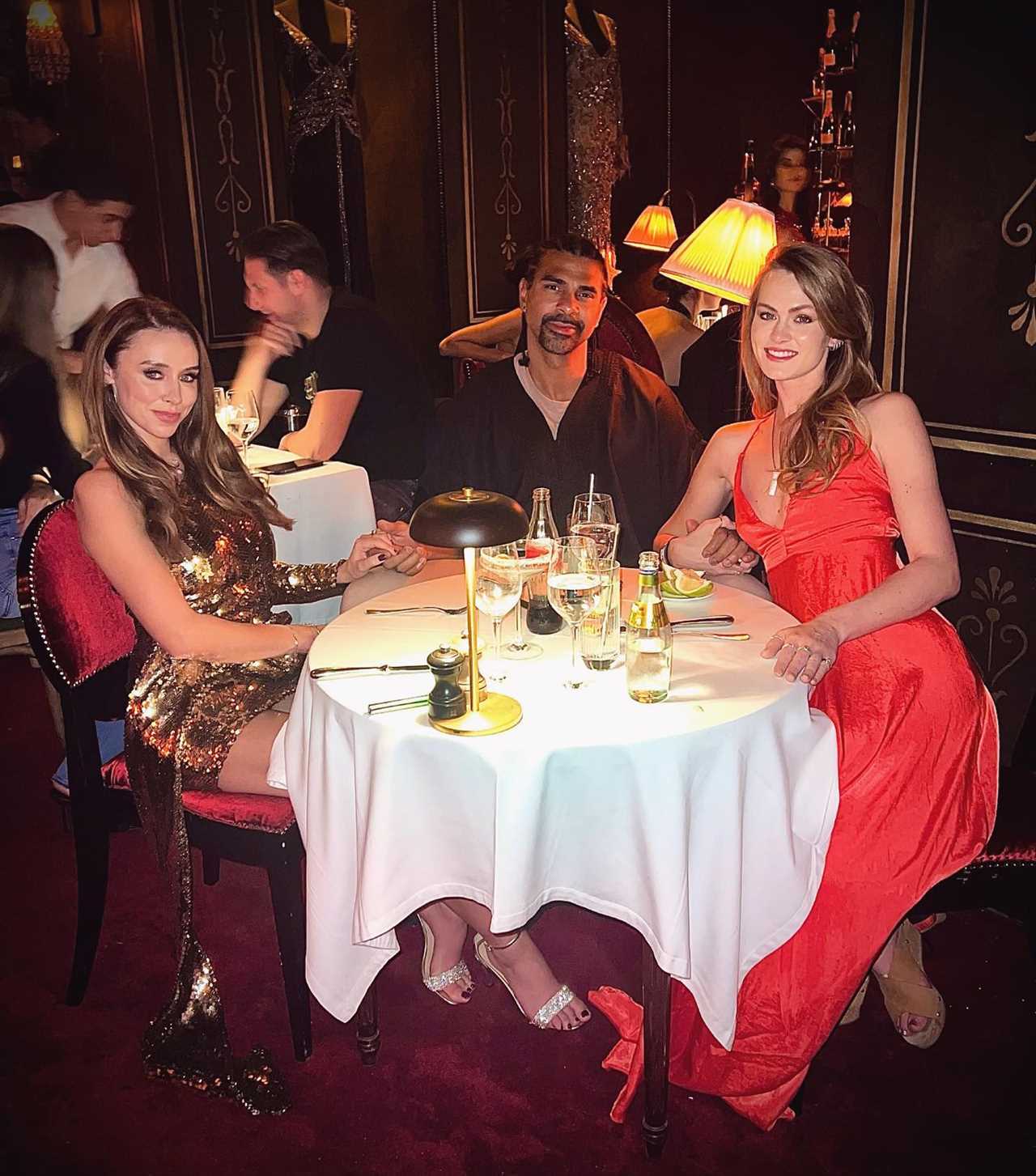 Are there any girlfriends of David Haye?
