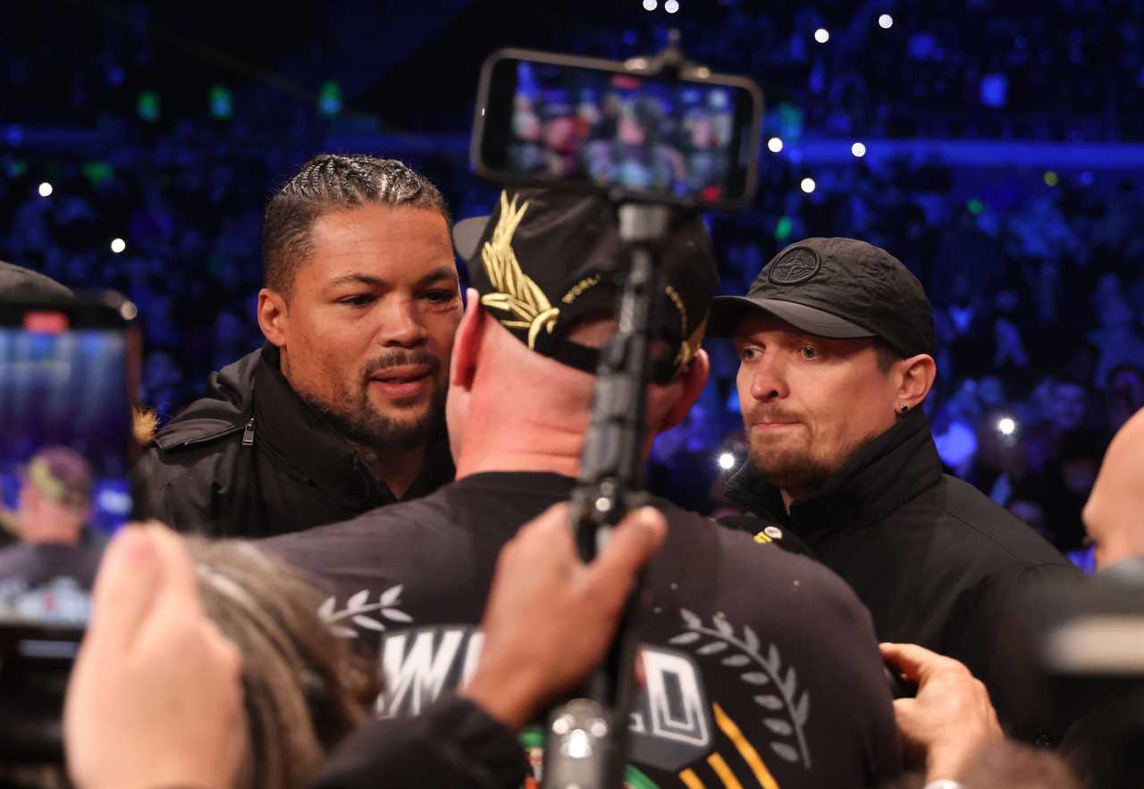 Tyson Fury will fight Joe Joyce and Oleksandr Usyk THREE times in 2023... but Anthony Joshua left in the dust