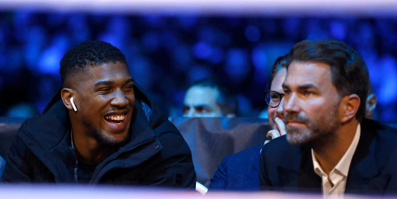 Eddie Hearn says Anthony Joshua's career is over if he loses his April return fight