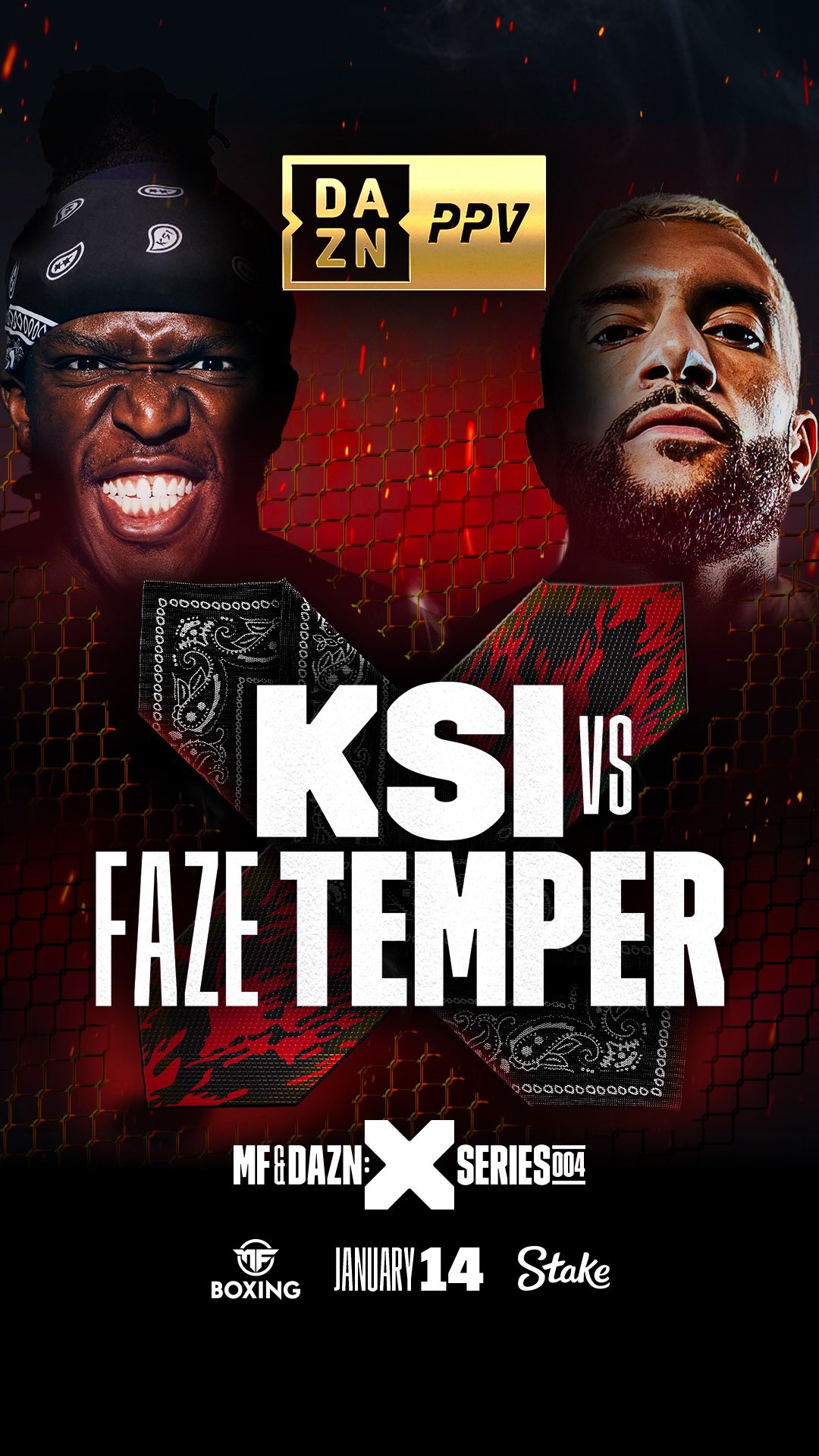 KSI vs FaZeTemporrr: UK start, stream, TV channel and undercard for massive Misfits Boxing fight TONIGHT
