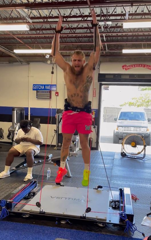 Jake Paul celebrates his 26th birthday by training hard for strength and conditioning as Tommy Fury fight is a 'DONE DEAL.
