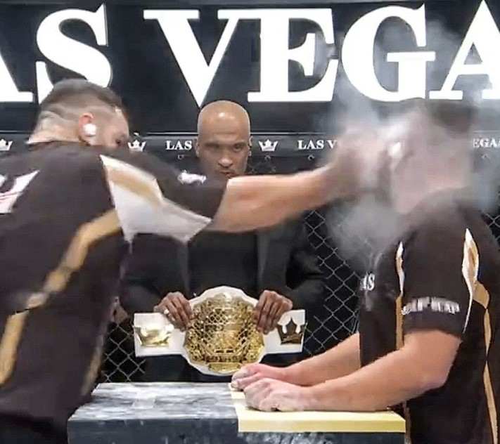 After a brutal Slap Fight, Conor McGregor of UFC leaves a man with a horrendous disfigured face.