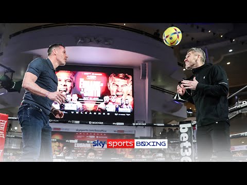 Jamie Carragher vs Liam Smith Header Tennis with a funny ending