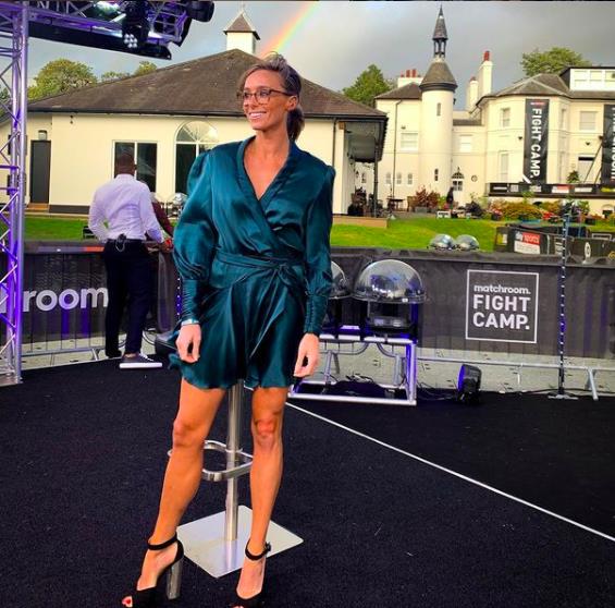 Anna Woolhouse: Who are you? Presenter and face for Sky Sports boxing coverage. Profile for Eubank Jr. vs Smith.