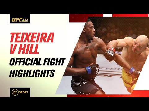 History is over! Glover Teixeira Vs Jamahal Hill UFC283 Fight Highlights