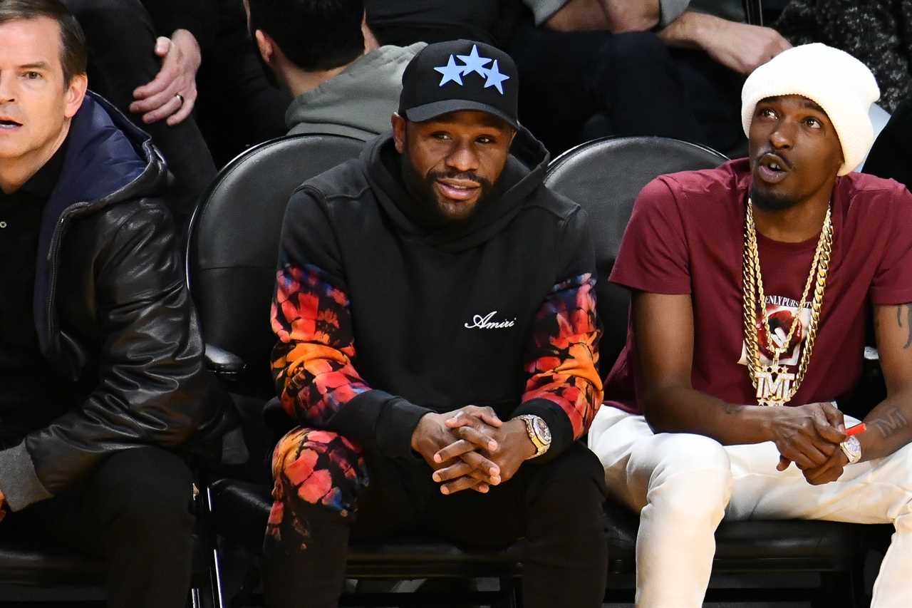 Floyd Mayweather was originally set to face YouTuber AnEsonGib, but talks fell apart and the boxing legend became 'greedy'.
