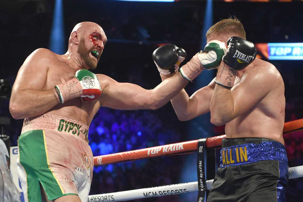 Otto Wallin shares tips with Oleksandr Usyk, a fellow southpaw, on how to fight Tyson Fury.
