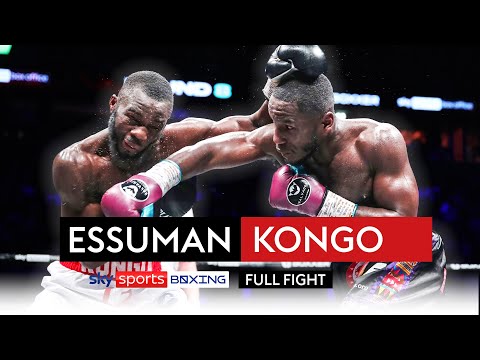 FULL FIGHT Ekow Essuman and Chris Kongo BRITISH GRADUGE MATCH