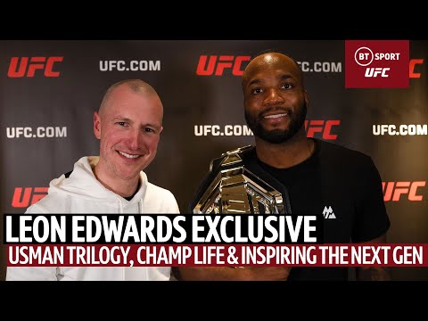 Exclusive Leon Edwards Interview: Usman Trilogy. Champ Life. Masvidal. UFC London & More. #UFC286