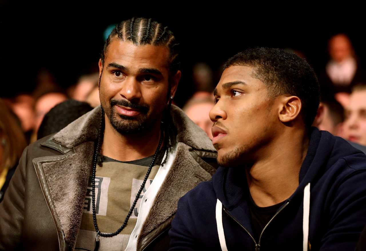 David Haye warned Anthony Joshua that he was 'doing something incorrect' in Jermaine's Franklin fight if he doesn't 'blast' him out.