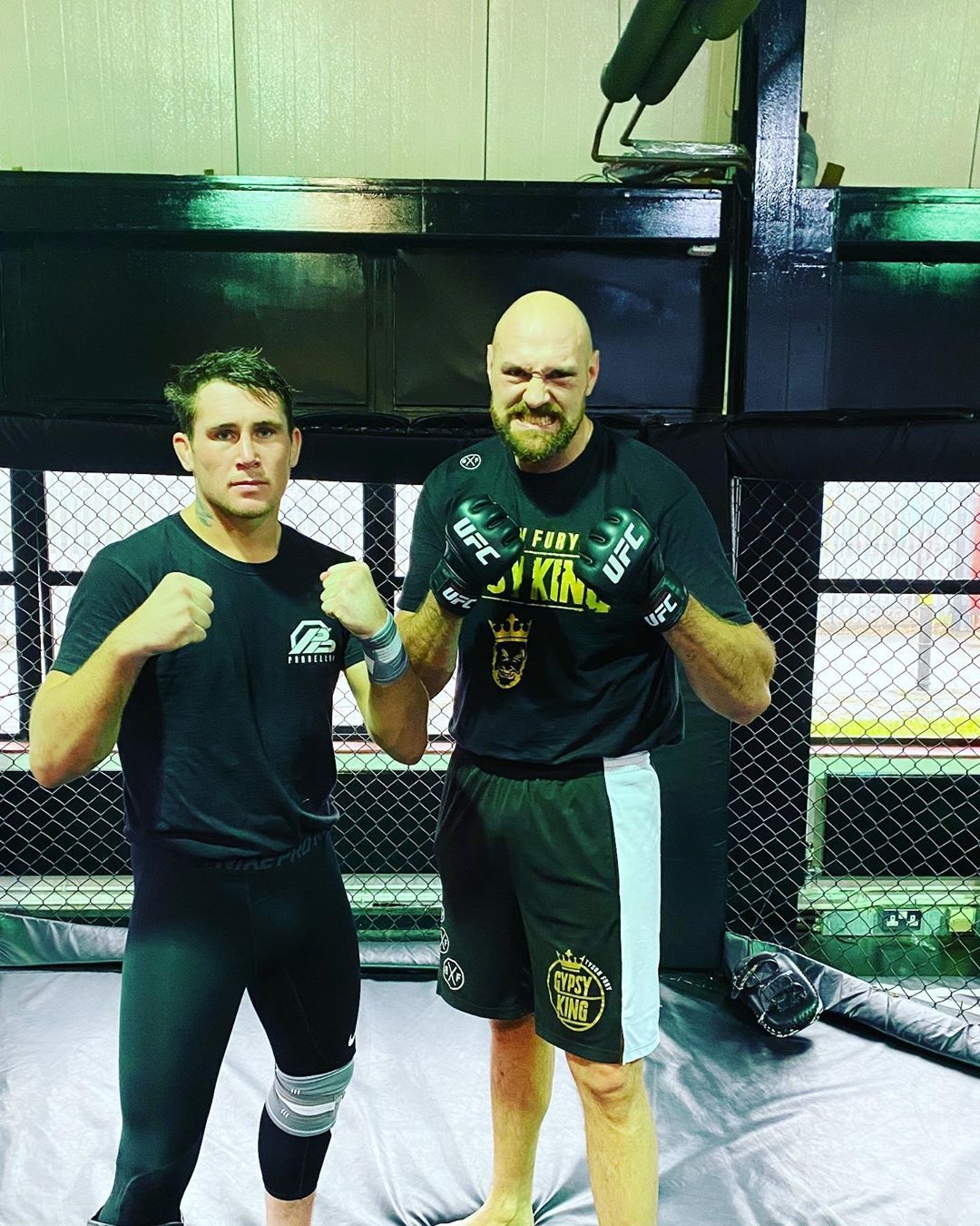 Tyson Fury's mixed rules fight against Francis Ngannou was 'evened it up a bit', according to UFC star.