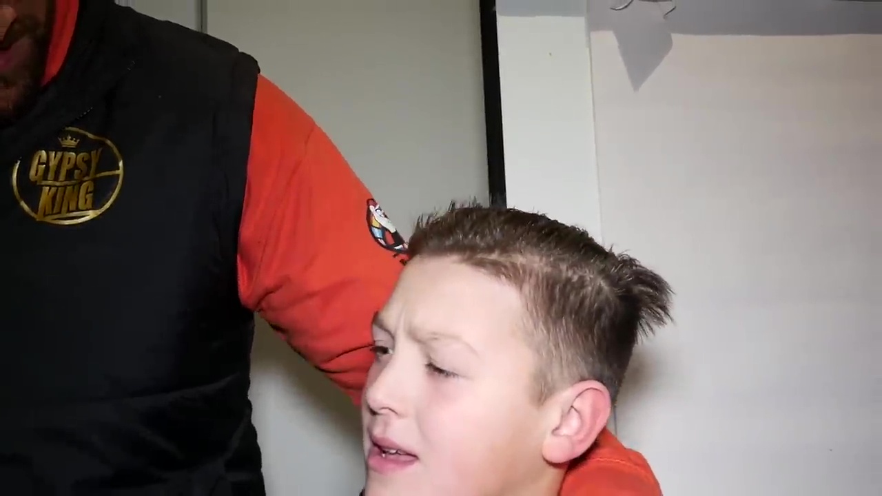 Tyson Fury's sons are savage Jake Paul live on TV, and refuse to take a picture with Tommy's rival