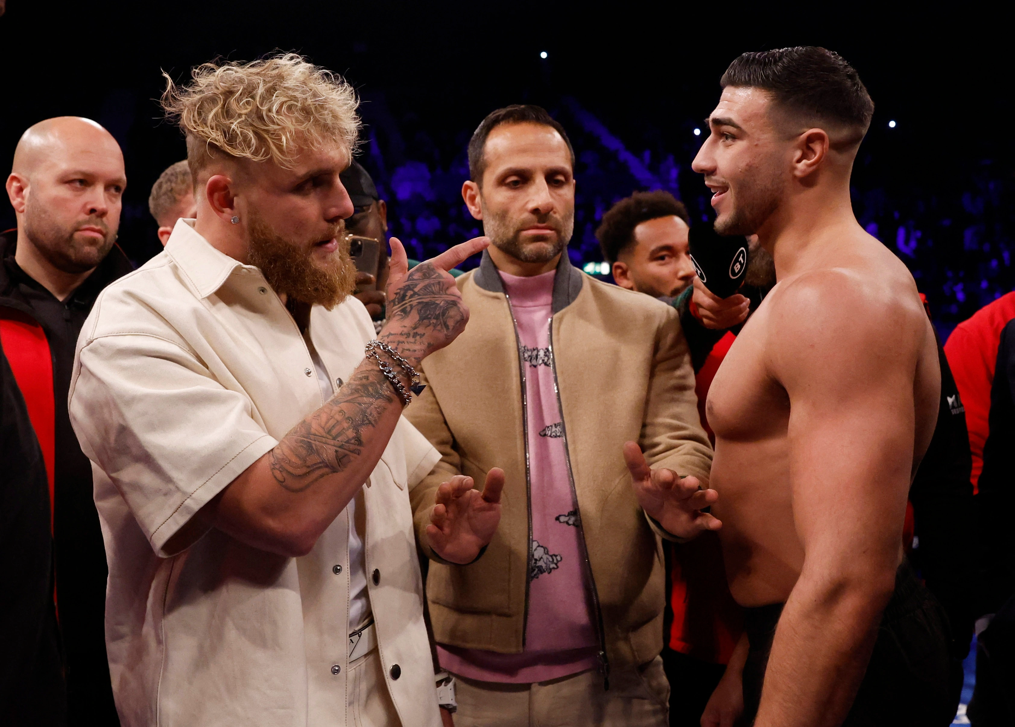 Tyson Fury says Jake Paul is a decent boxer and warns Tommy to take it seriously before he fights