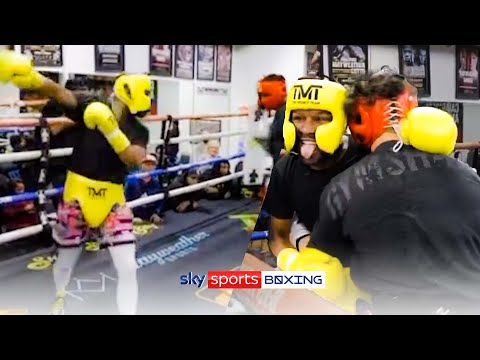 MAYWEATHER TOYS WITH Youtube IN SPARRING I'm Floyd Mayweather, and I'm the best!