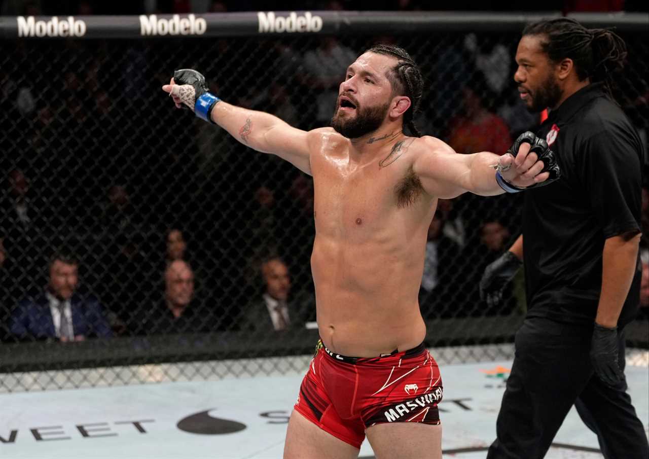Jorge Masvidal accuses Conor McGregor of shooting down fight while a rival vows to beat the f***ing brakes on him.