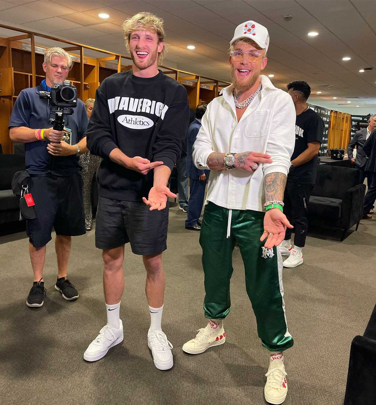 Logan Paul is branded the 'worst bro ever' after he signs a massive Prime sponsorship deal to Jake's rival Dana White