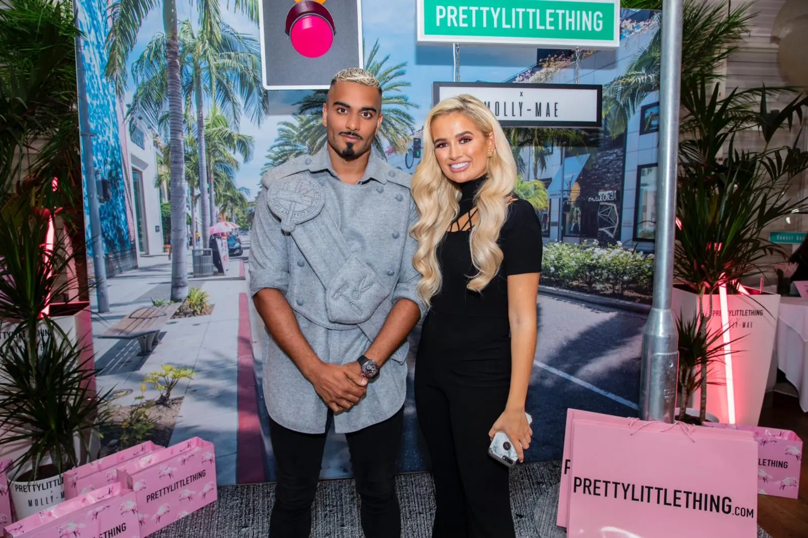 Jake Paul's Tommy Fury training camp with a gym that has strong connections to Molly Mae’s PrettyLittleThing