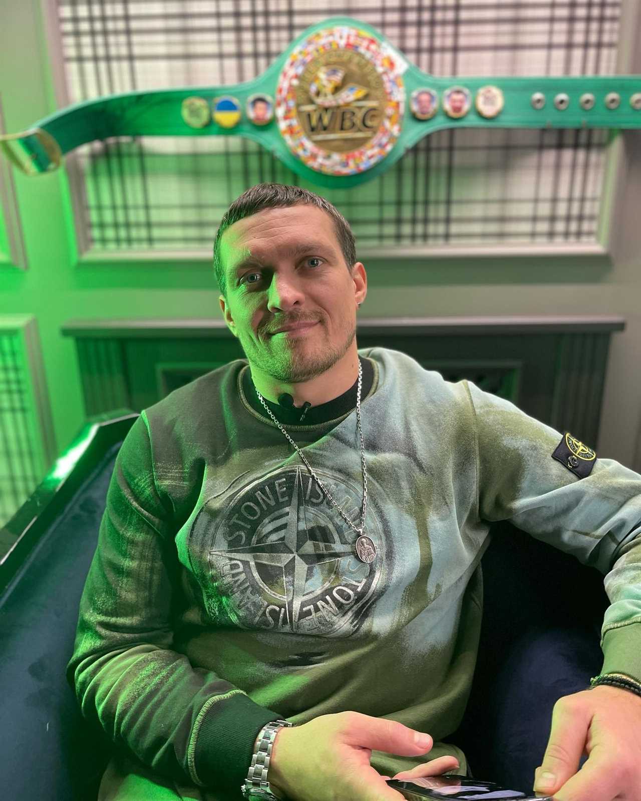 I'm coming after you - Usyk continues to trolling Tyson Fury’s 'belly' as the undisputed conclusion of fight talks