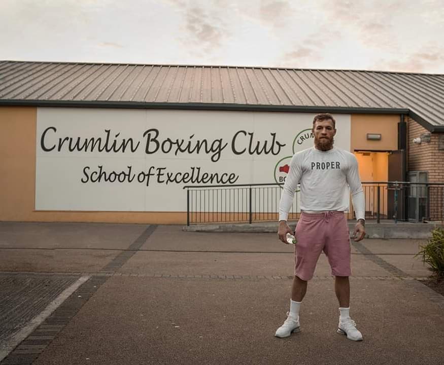 Conor McGregor donates PS890,000 for an old Irish boxing gym. UFC star is determined to make it the 'best on the planet'