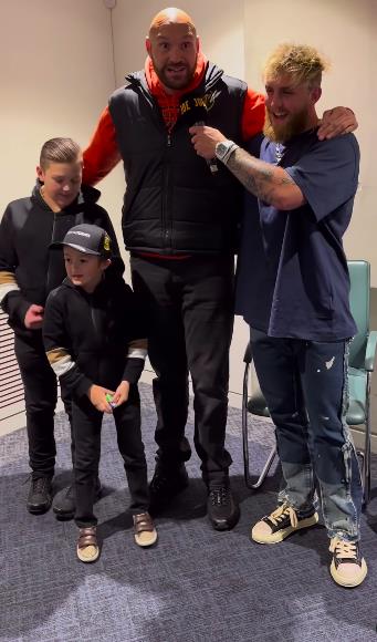 Tyson Fury is interested in a TAG-TEAM fight with Tommy, his brother, against Jake and Logan Paul