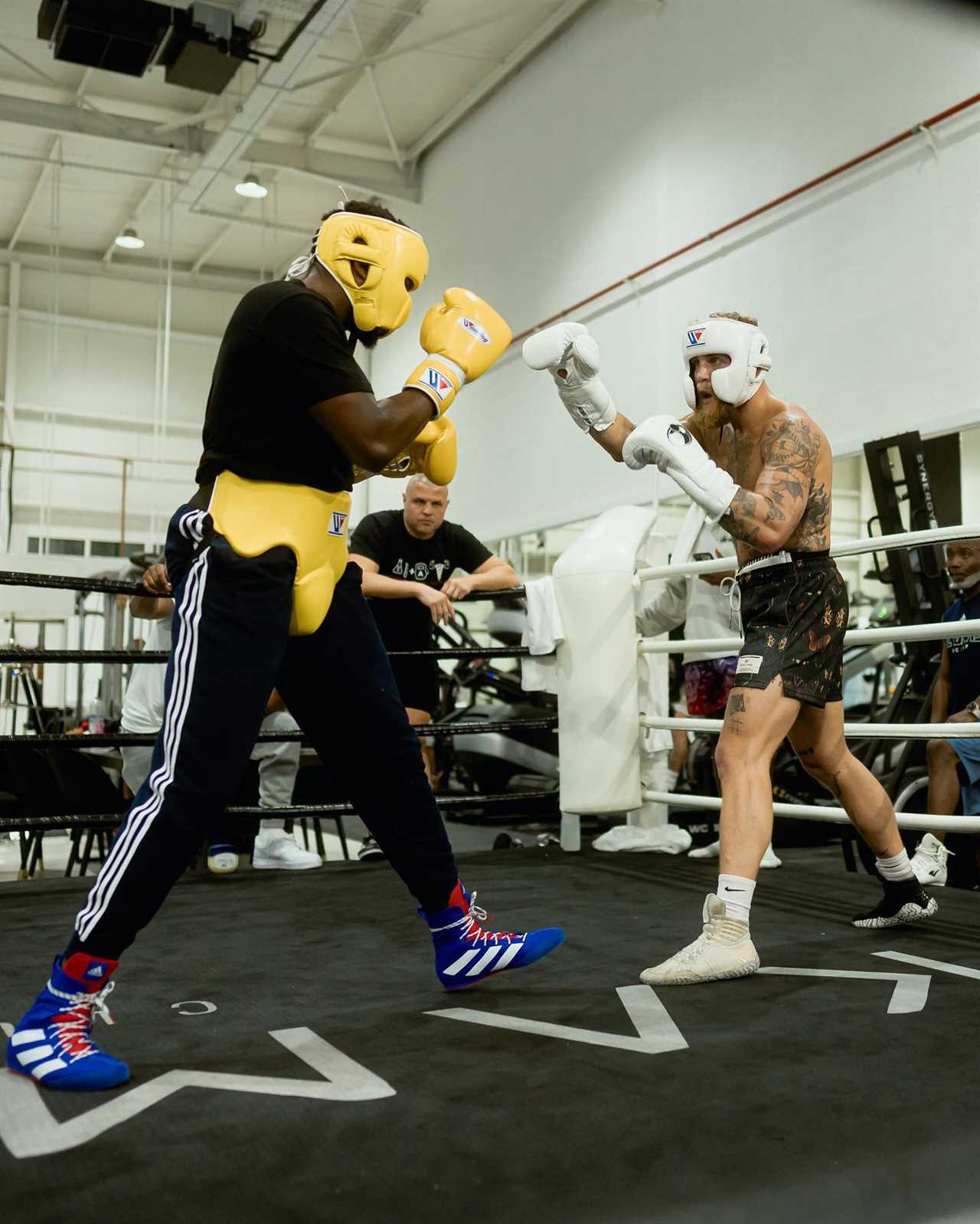 Love Island star Tommy Fury spars brutal bare-knuckle boxer, raising questions about his preparations for Jake Paul fight