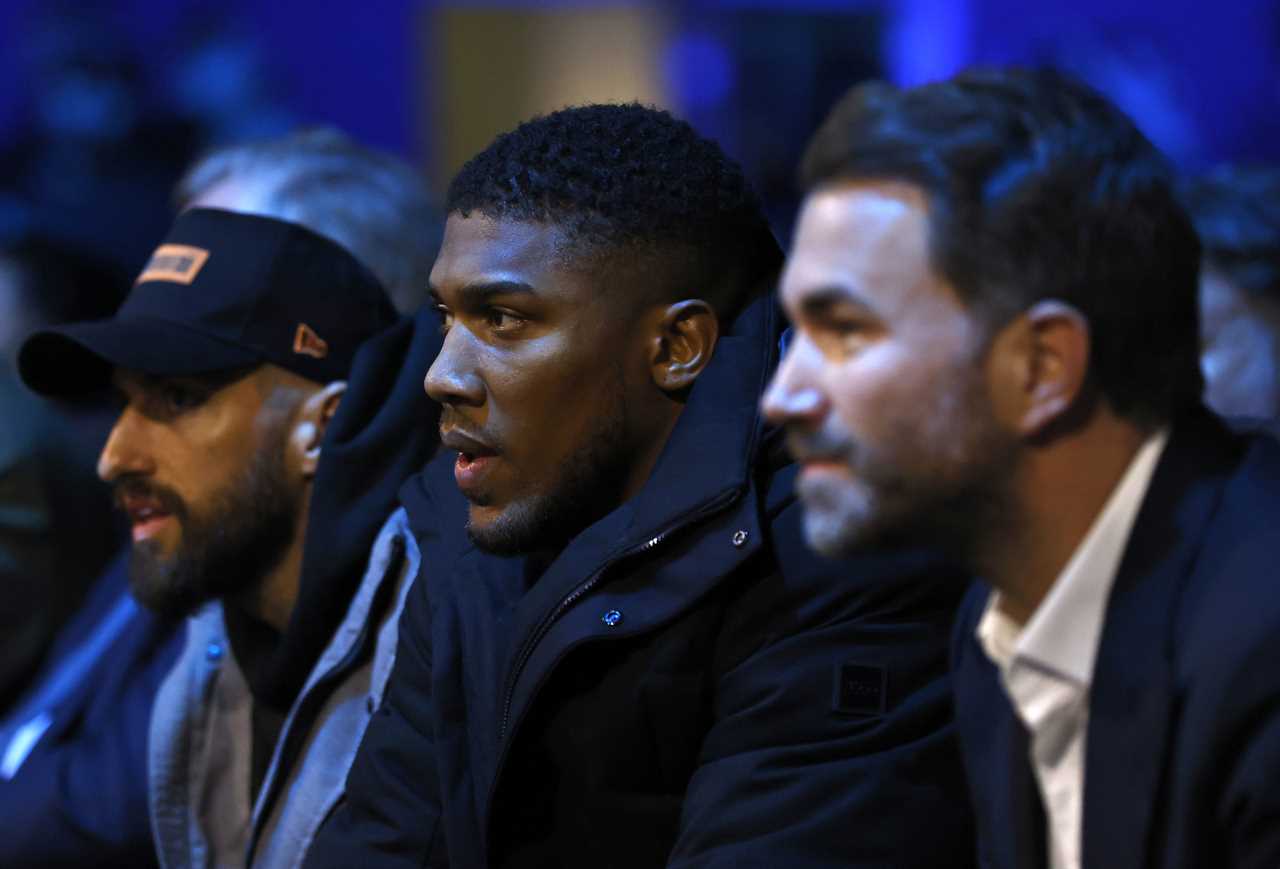 Eddie Hearn says that if Anthony Joshua loses that fight, then we have a serious problem. Hearn is speaking ahead of Jermaine Franklin's scrap