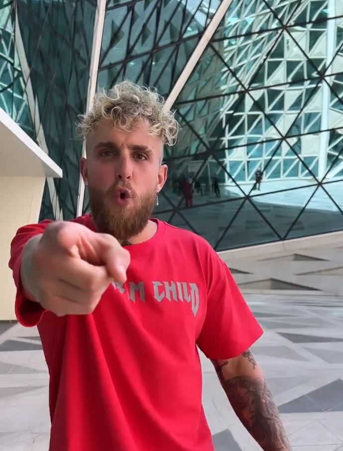 Jake Paul blasts Tommy Fury as an 'unprofessional swine and complains about backache from 'carrying out the promotion' for their fight
