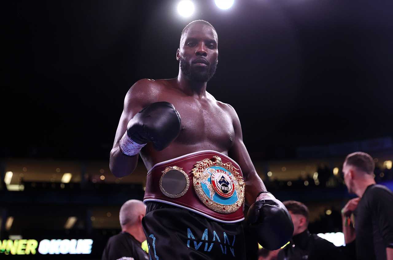 After splitting with Eddie Hearn, Lawrence Okolie will fight David Light to win the cruiserweight title in the world.