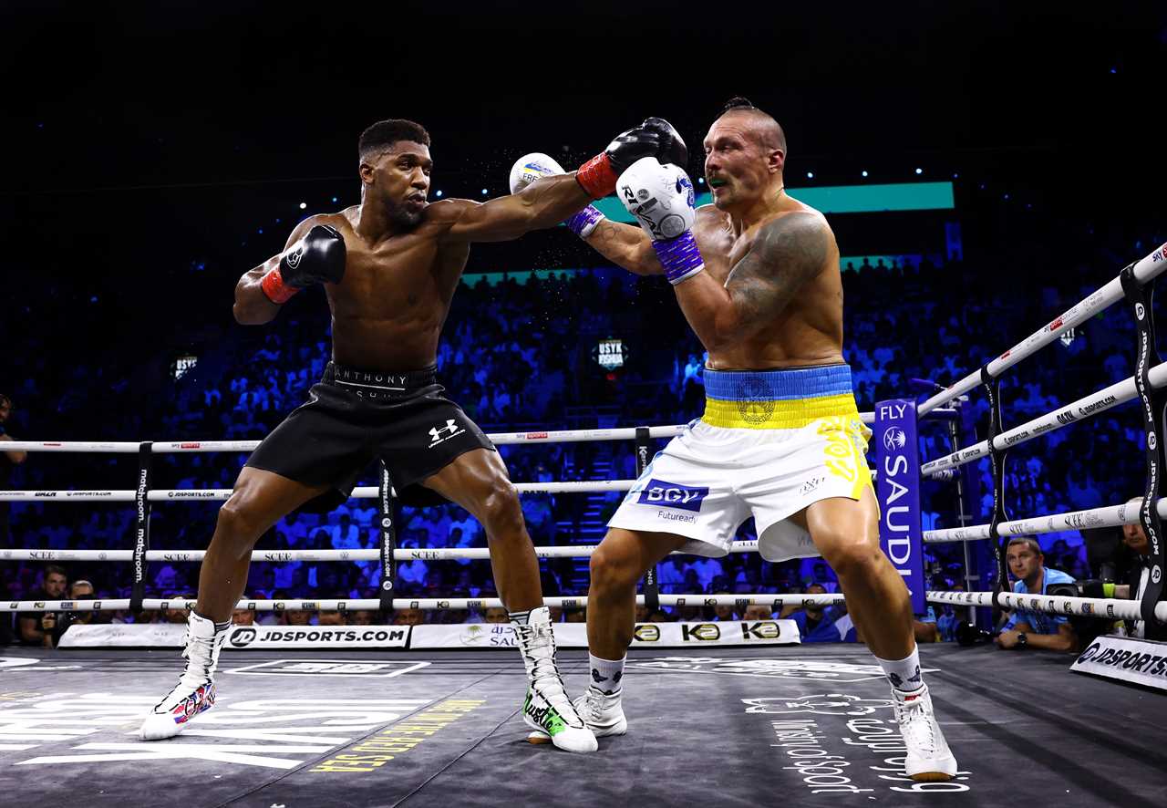 Anthony Joshua claims he is mentally and physically ready to fight, having suffered through the loss of Usyk.