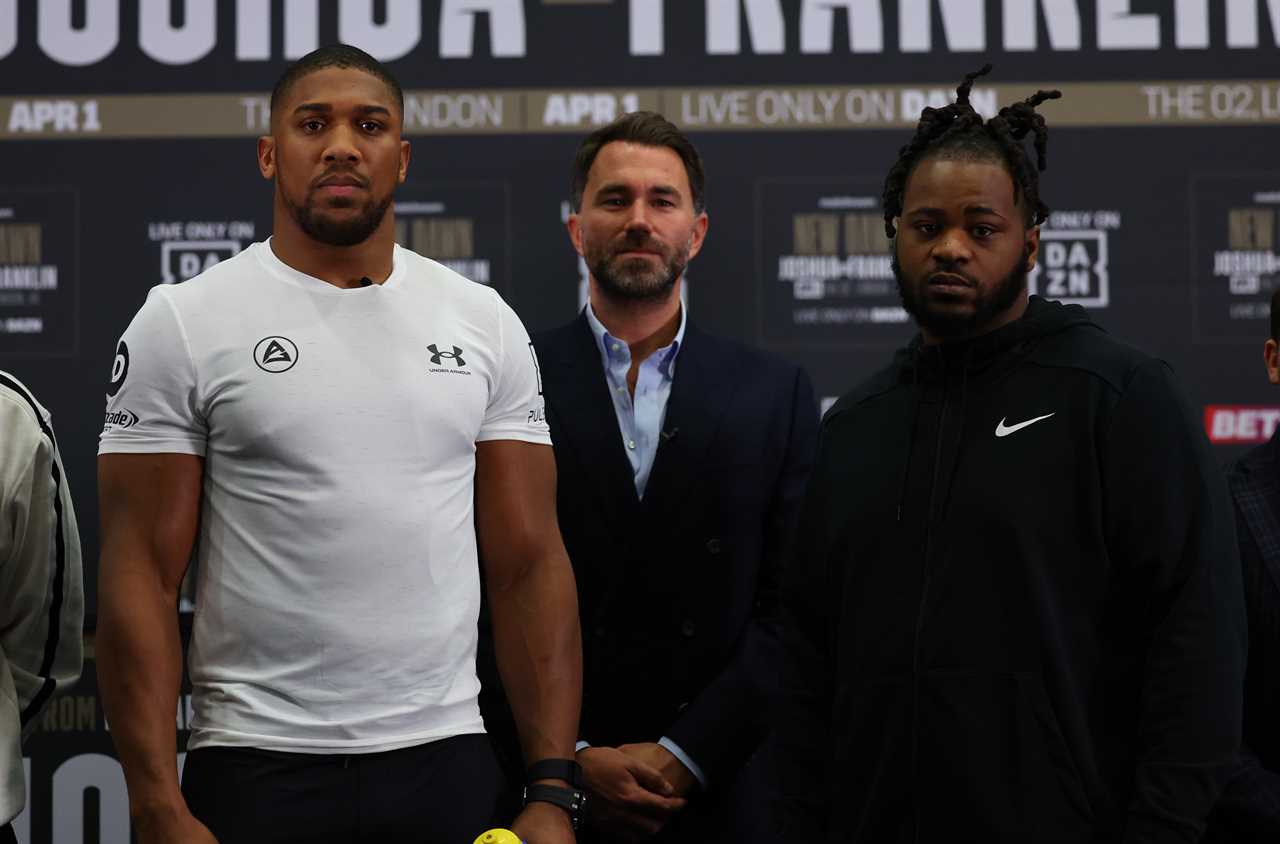 Anthony Joshua's surprising honesty about his motivation to take Jermaine Franklin out before his boxing comeback is revealed